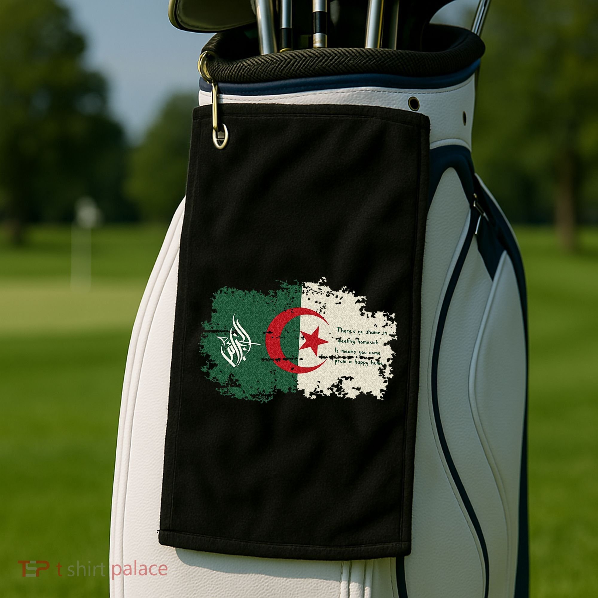 Algeria blood Algeria is my country Golf Towel