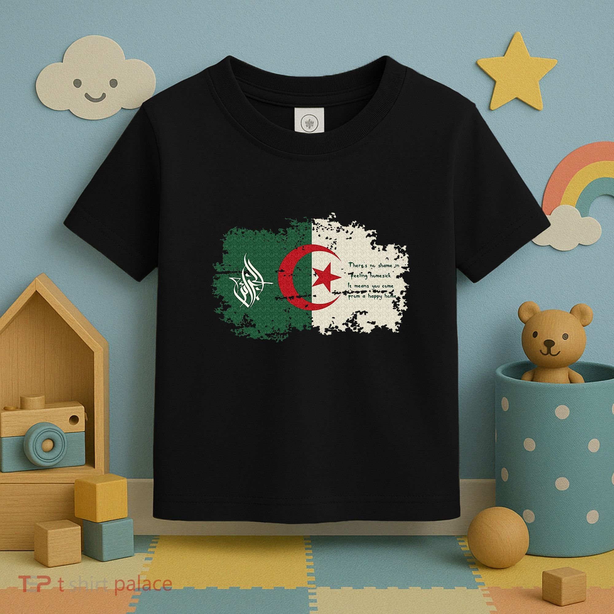 Algeria blood Algeria is my country Toddler T-Shirt