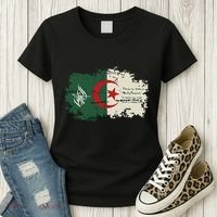 Algeria blood Algeria is my country Women's T-Shirt thumb 3