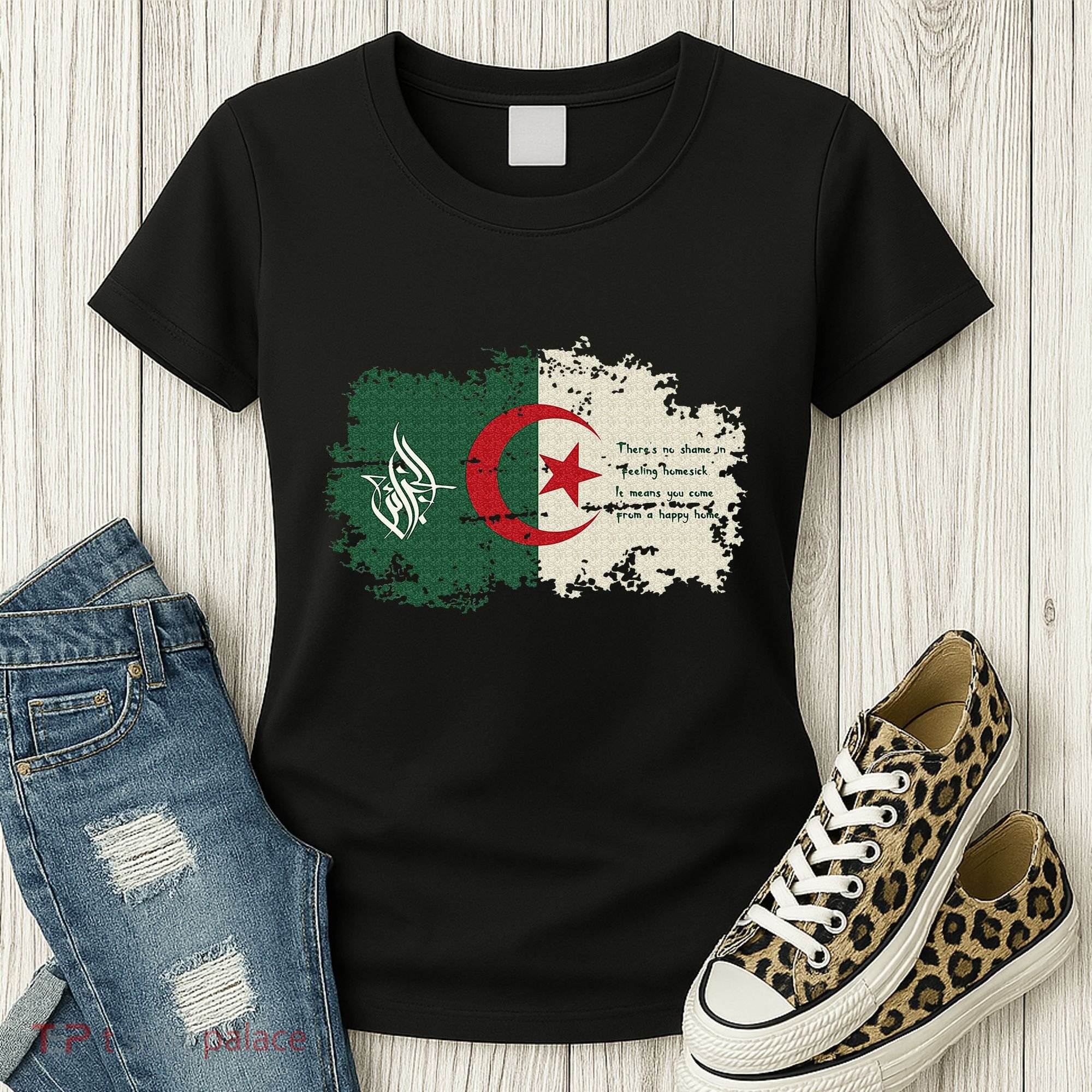 Algeria blood Algeria is my country Women's T-Shirt