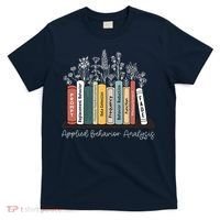Applied Behavior Analysis Book Wildflower ABA RBT Therapist  T-Shirt thumb 0