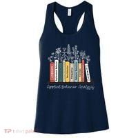 Applied Behavior Analysis Book Wildflower ABA RBT Therapist  Women's Tank Top thumb 0