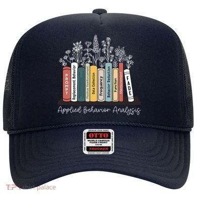 Applied Behavior Analysis Book Wildflower ABA RBT Therapist  Hat