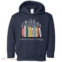 Applied Behavior Analysis Book Wildflower ABA RBT Therapist  Toddler Hoodie thumb 0