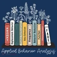 Applied Behavior Analysis Book Wildflower ABA RBT Therapist  Toddler Hoodie thumb 2