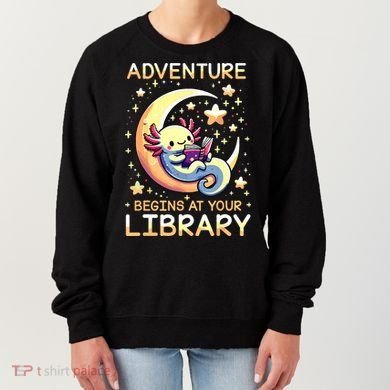 Adventure Begins At Your Library Summer Reading Program 2024 Women's Sweatshirt