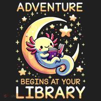 Adventure Begins At Your Library Summer Reading Program 2024 Women's Sweatshirt thumb 2