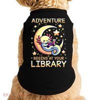 Adventure Begins At Your Library Summer Reading Program 2024 Doggie Tank thumb 0