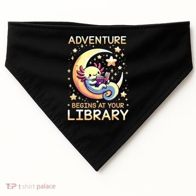 Adventure Begins At Your Library Summer Reading Program 2024 USA-Made Doggie Bandana