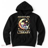 Adventure Begins At Your Library Summer Reading Program 2024 Hoodie thumb 0