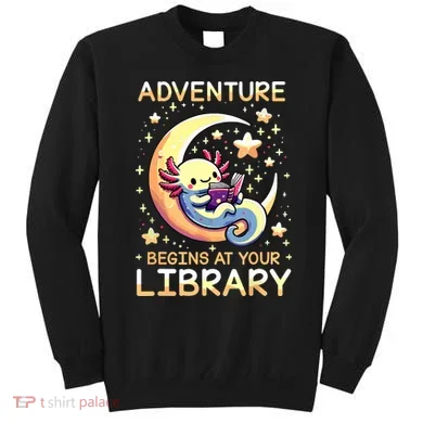 Adventure Begins At Your Library Summer Reading Program 2024 Sweatshirt