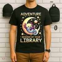 Adventure Begins At Your Library Summer Reading Program 2024 T-Shirt thumb 6