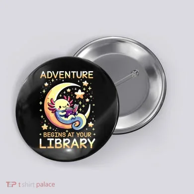Adventure Begins At Your Library Summer Reading Program 2024 Button