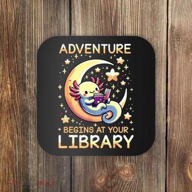 Adventure Begins At Your Library Summer Reading Program 2024 Coaster