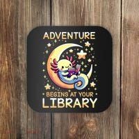 Adventure Begins At Your Library Summer Reading Program 2024 Coaster thumb 0