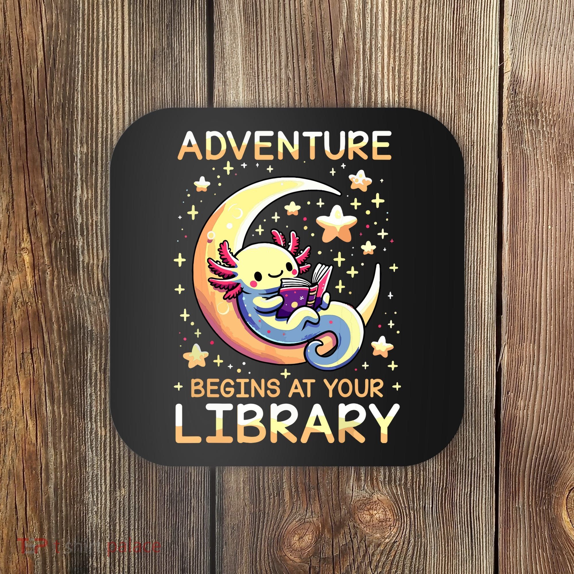 Adventure Begins At Your Library Summer Reading Program 2024 Coaster
