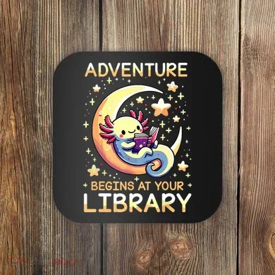 Adventure Begins At Your Library Summer Reading Program 2024 Coaster