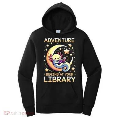 Adventure Begins At Your Library Summer Reading Program 2024 Women's Hoodie
