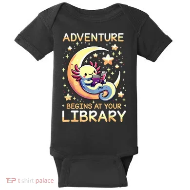 Adventure Begins At Your Library Summer Reading Program 2024 Baby Bodysuit