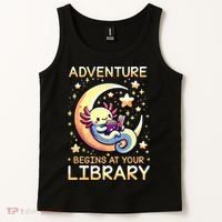 Adventure Begins At Your Library Summer Reading Program 2024 Tank Top thumb 2