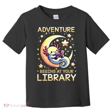 Adventure Begins At Your Library Summer Reading Program 2024 Toddler T-Shirt