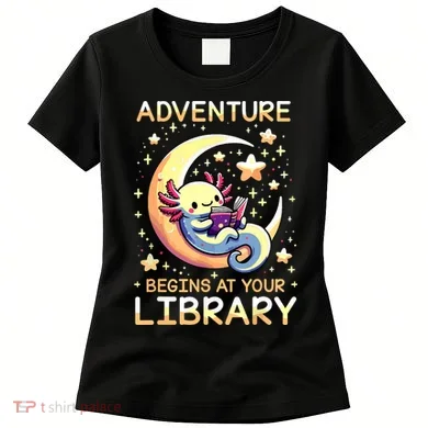 Adventure Begins At Your Library Summer Reading Program 2024 Women's T-Shirt