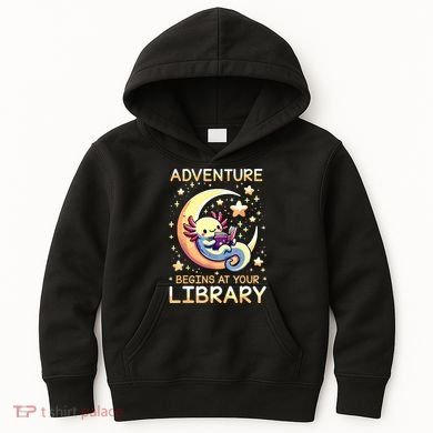 Adventure Begins At Your Library Summer Reading Program 2024 Kids Hoodie