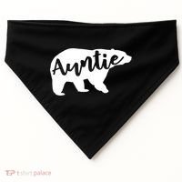 Auntie Bear Aunt Life Camping Cool Gift USA-Made Doggie Bandana thumb 0