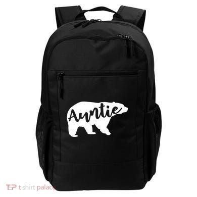 Auntie Bear Aunt Life Camping Cool Gift Backpack