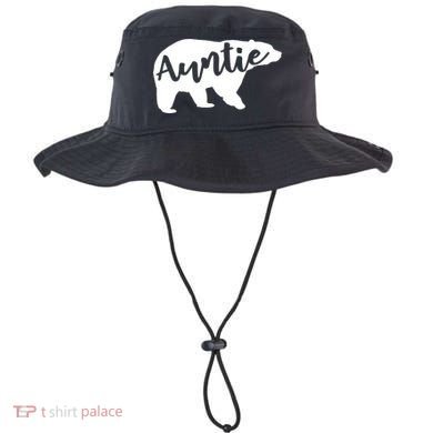 Auntie Bear Aunt Life Camping Cool Gift Bucket Hat