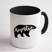 Auntie Bear Aunt Life Camping Cool Gift Coffee Mug thumb 1