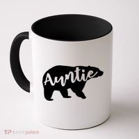Auntie Bear Aunt Life Camping Cool Gift Coffee Mug thumb 0