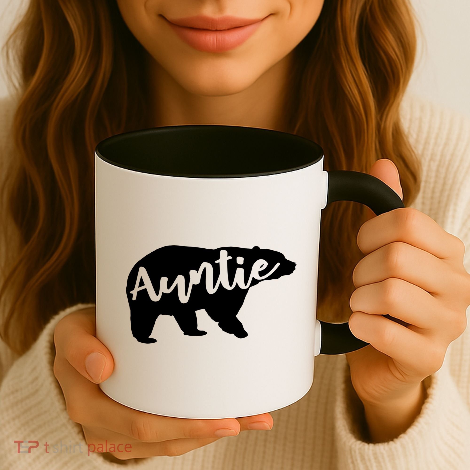Auntie Bear Aunt Life Camping Cool Gift Coffee Mug