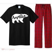Auntie Bear Aunt Life Camping Cool Gift Pajama Set thumb 0