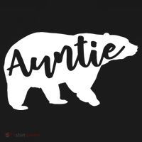 Auntie Bear Aunt Life Camping Cool Gift Ornament thumb 1