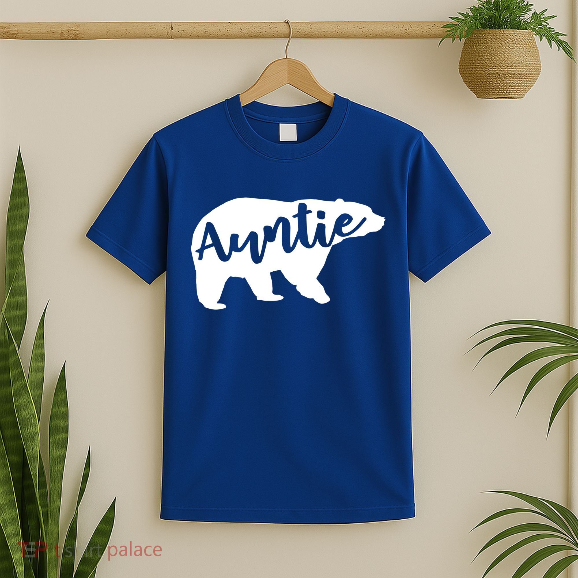 Auntie Bear Aunt Life Camping Cool Gift T-Shirt