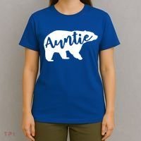Auntie Bear Aunt Life Camping Cool Gift T-Shirt thumb 4