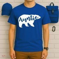 Auntie Bear Aunt Life Camping Cool Gift T-Shirt thumb 6