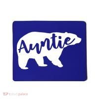 Auntie Bear Aunt Life Camping Cool Gift Mousepad thumb 0
