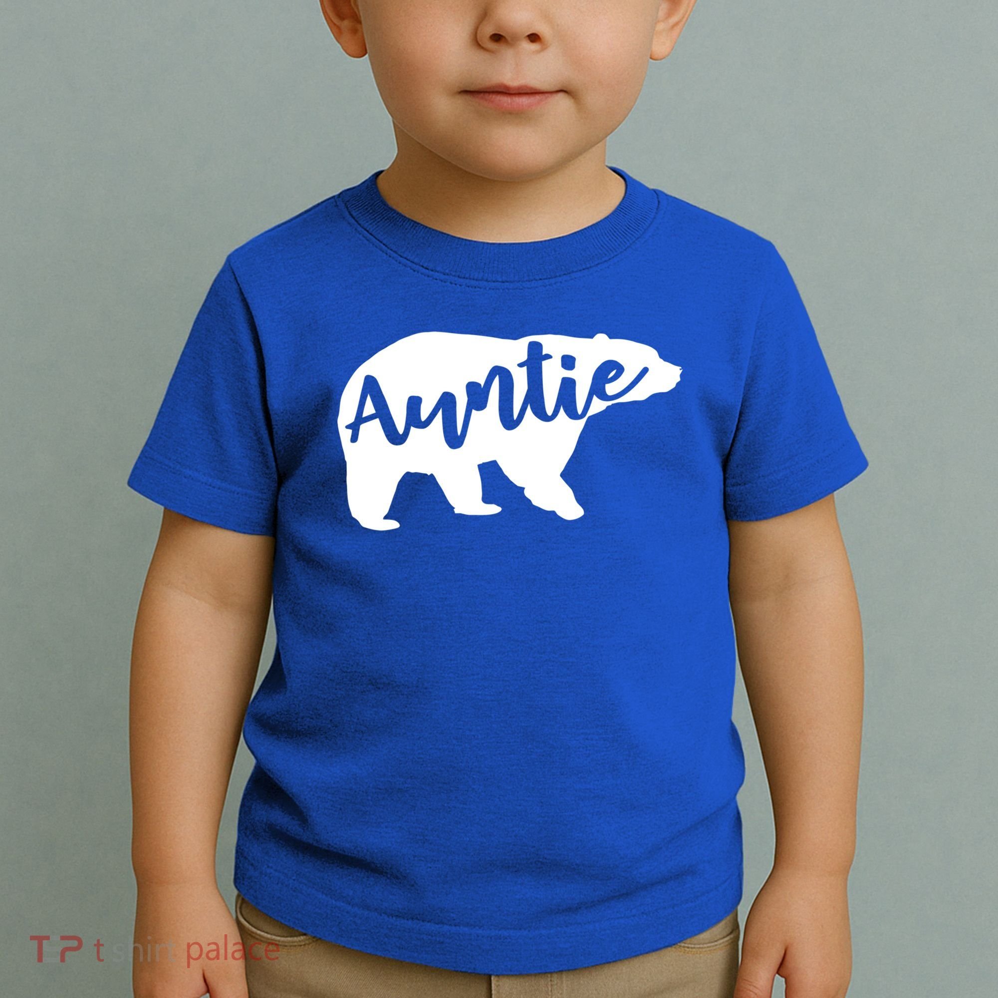 Auntie Bear Aunt Life Camping Cool Gift Toddler T-Shirt