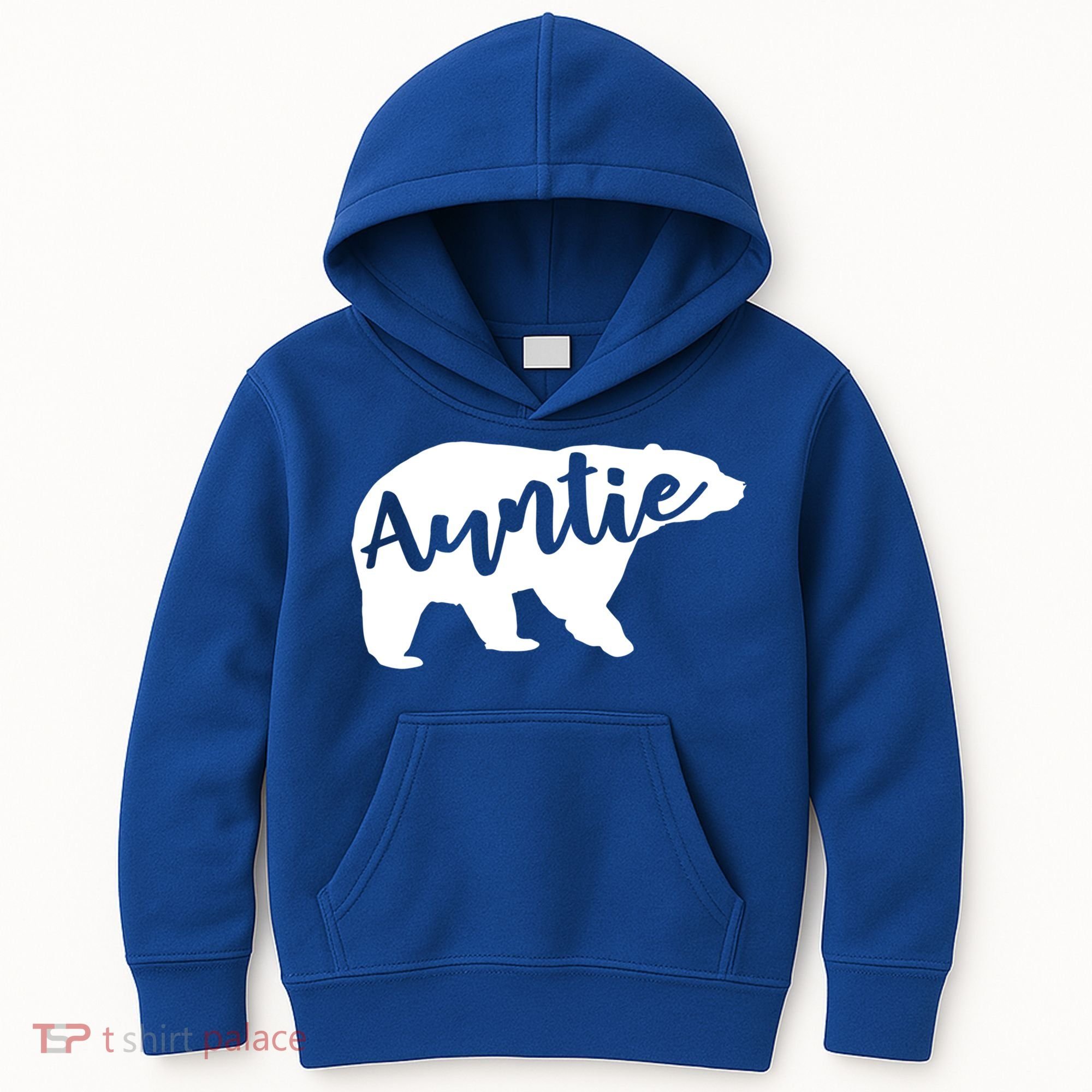 Auntie Bear Aunt Life Camping Cool Gift Kids Hoodie
