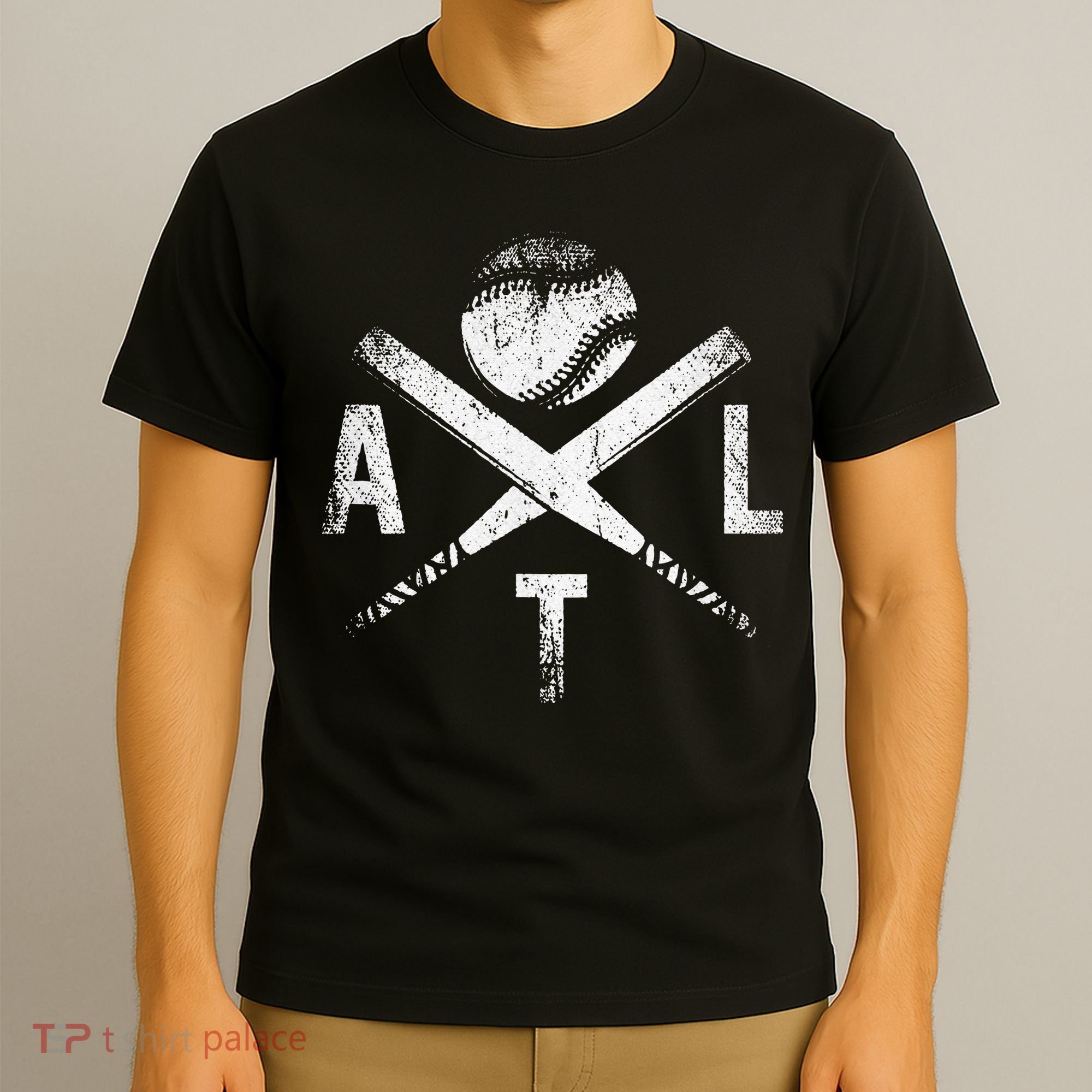 Atlanta Baseball ATL Vintage Georgia Brave Gift T-Shirt