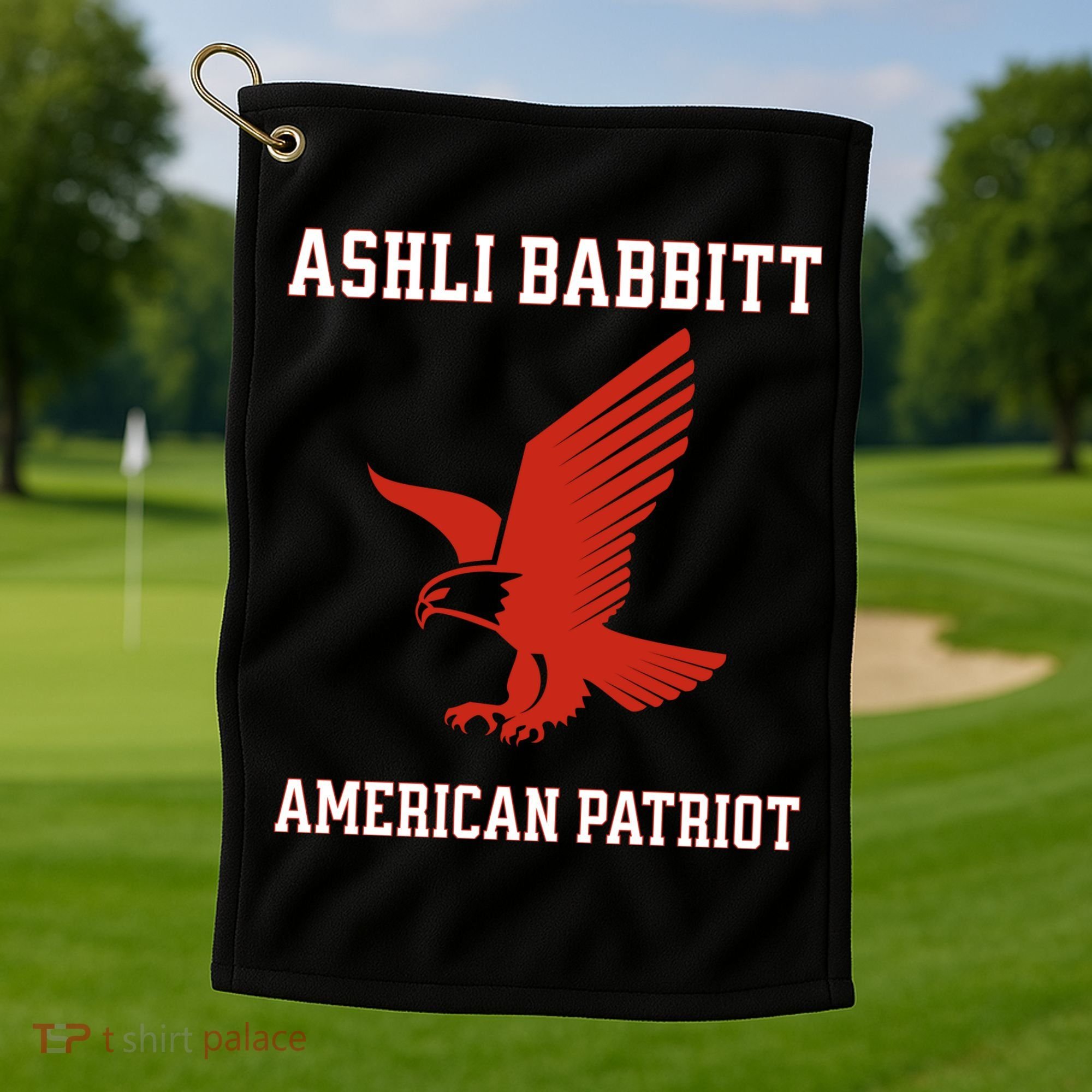 Ashli Babbitt Golf Towel