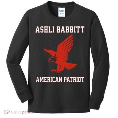 Ashli Babbitt Kids Long Sleeve Shirt