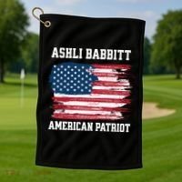 Ashli Babbitt Golf Towel thumb 1