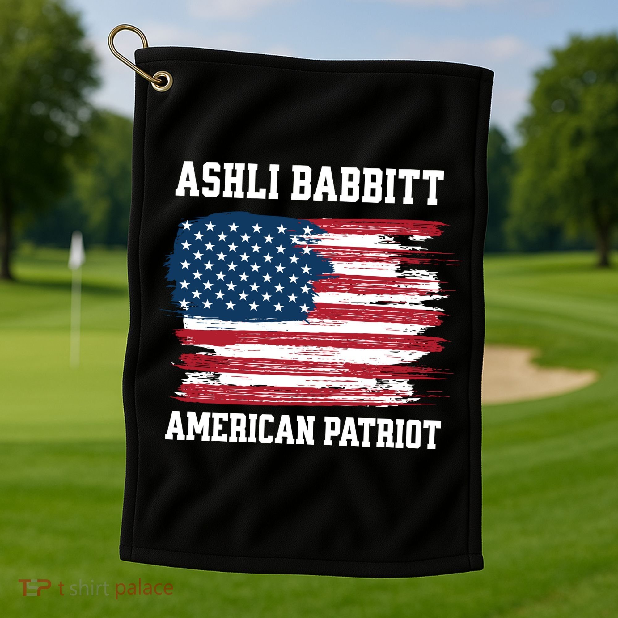 Ashli Babbitt Golf Towel