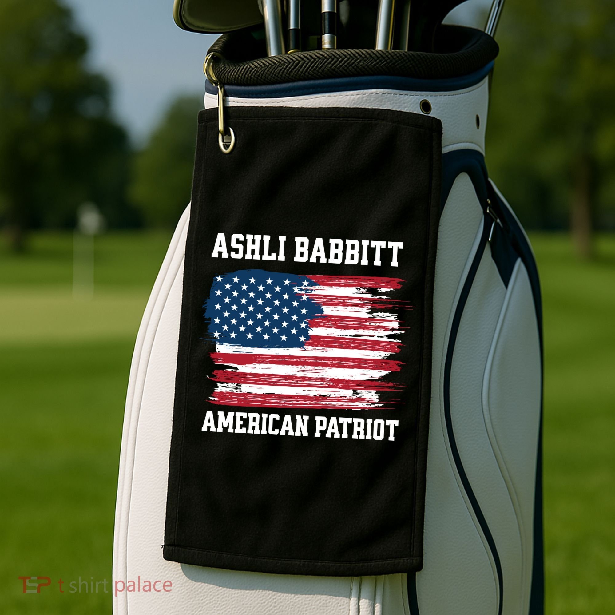 Ashli Babbitt Golf Towel
