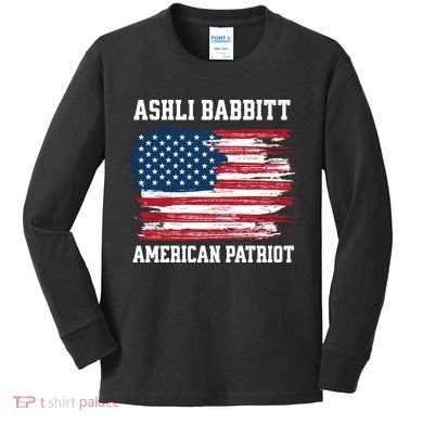 Ashli Babbitt Kids Long Sleeve Shirt