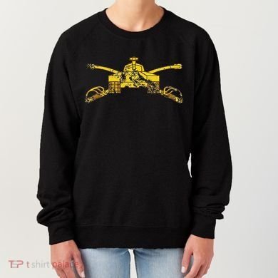 Armor Branch (Ar) 19 Kilo Tanker 19k Distressed Women's Sweatshirt