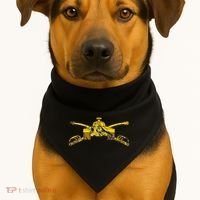 Armor Branch (Ar) 19 Kilo Tanker 19k Distressed USA-Made Doggie Bandana thumb 1
